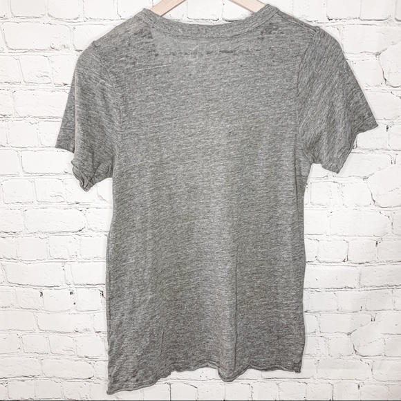 Revolve Chaser Hot Doggin' Graphic Tee Streaky Gray Size Medium NWT - Picture 5 of 5